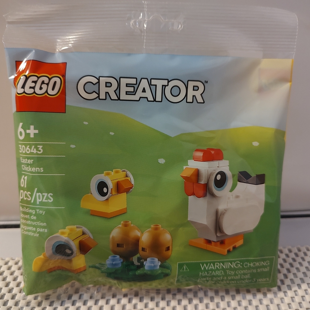 Lego Creator 30643 Easter Chickens NWT Building Toy Set